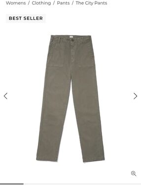 The City Pants - Olive Women'sUtility Trousers